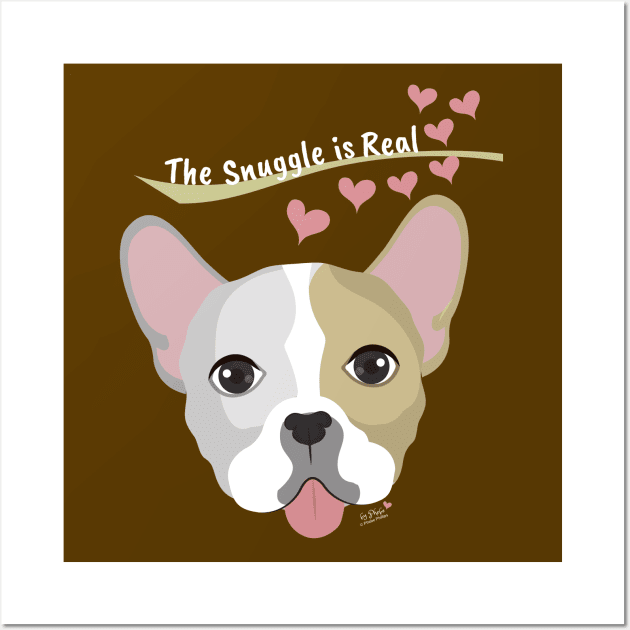 The Snuggle is Real Wall Art by Phebe Phillips